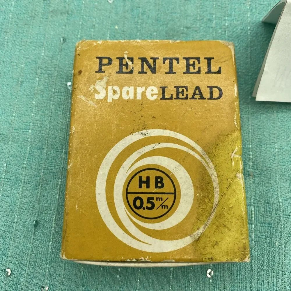 Vintage Pentel Japan Stationary Cigarette Pack .5mm HB Lead 11~~11pk~Tube